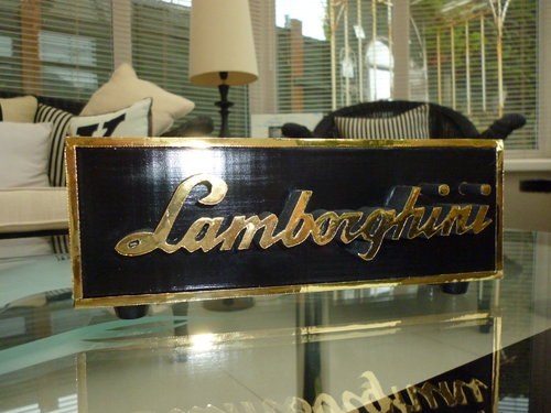 Lamborghini 3D Desk Ornament SOLD