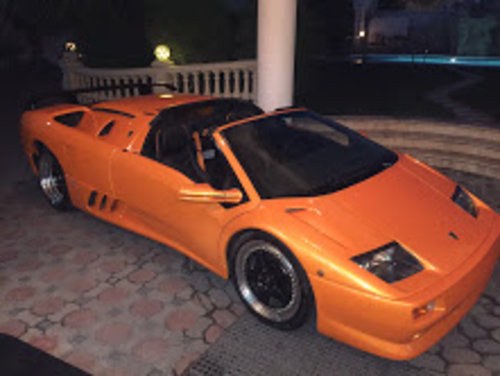 2000 Lamborghini Diablo Roadster = Orange(~)Black $310k For Sale