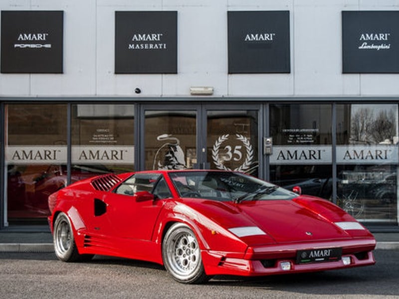 1989 G Lamborghini Countach 25th Anniversary 5.2 V12