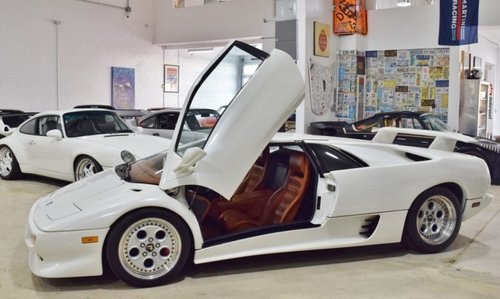 1991 Lamborghini Diablo V12 = Manual clean Ivory(~)Cocoa $129.5k For Sale