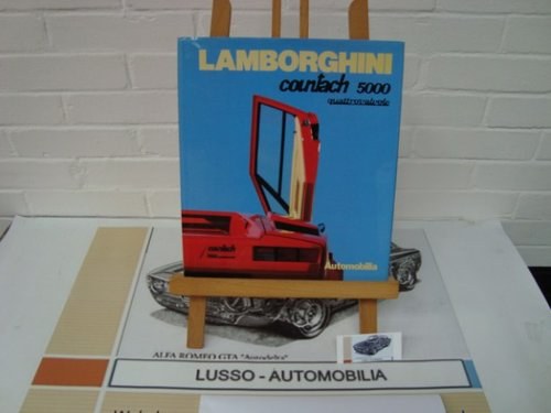 Lamborghini Countach 5000 Quattrovalvole hardcover (IT/EN/FR For Sale