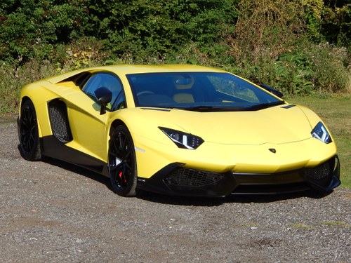 2014 Lamborghini Aventador LP720-4 50 Anniversario Te koop