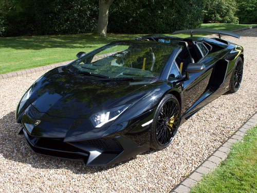 2016 Aventador SV Roadster with 18 months Lamborghini warranty For Sale