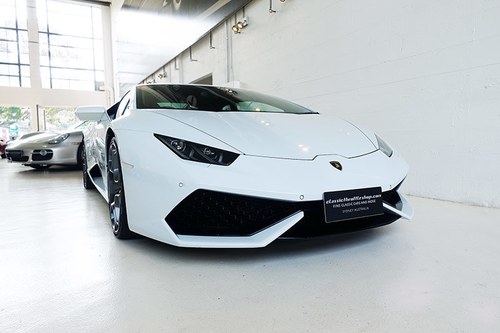 2016 superb Huracan, 610 hp, optioned, factory service history SOLD