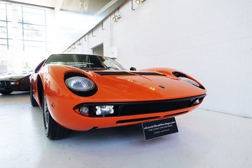 1969 Stunning Miura S, 12 year nut/bolt resto, LHD, iconic car For Sale