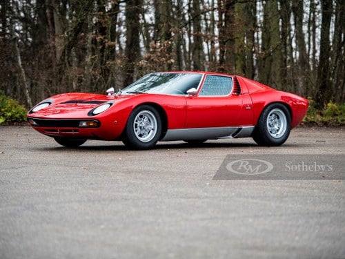 1971 Lamborghini Miura P400 SV by Bertone Zu verkaufen durch Auktion