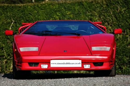 1990 Lamborghini Countach 25th Anniversary 9k miles In vendita