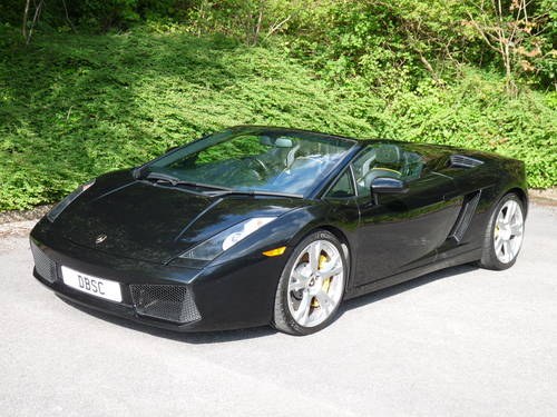 2006 Lamborghini Gallardo Spyder E Gear 13,600 Miles In vendita