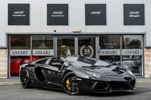 2015 15 Lamborghini Aventador Roadster SOLD