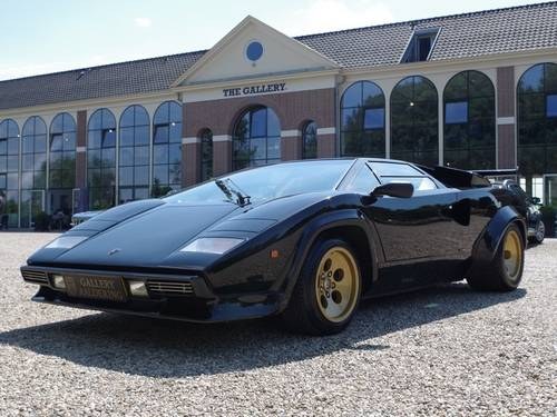 1984 Lamborghini Countach LP 5000S 3 owners only 26.500 KM For Sale