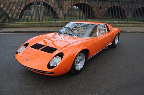 1967 Lamborghini Miura SV Upgraded by the factory in period  For Sale