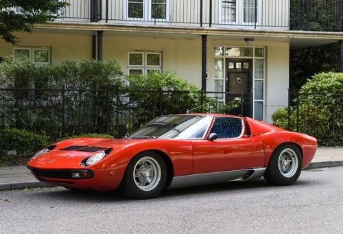 1971 Lamborghini Miura P400 SV (LHD) A vendre