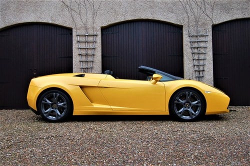 2006 Lamborghini Gallardo Manual Spider VENDU