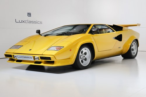 1981 LAMBORGHINI COUNTACH LP400S S3 RHD WITH GREAT HISTORY For Sale