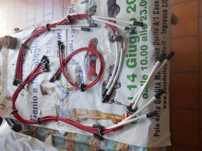 Spark plug cables for Lamborghini Espada