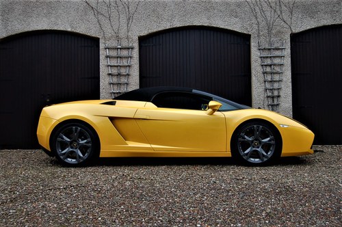 2007 07 Lamborghini Gallardo E Gear Spider VERKAUFT