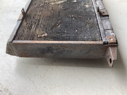 1976 Lamborghini Espada engine radiator for the water coolin