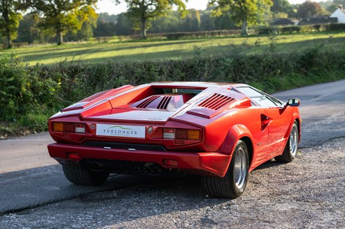 1989 Lamborghini Countach Red Manual, 6 speed Right Hand Drive in ...