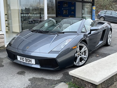Lamborghini Gallardo Spyder E gear