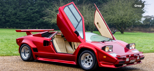 Lamborghini Countach Replica / Evocation ABS factory built.