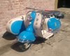 1957 VERY NICE 125 LD LAMBRETTA WITH STEIB LS200 SIDECAR For Sale