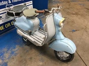 1956 Lambretta 125LD Series II at Morris Leslie Auction 25th May For Sale by Auction