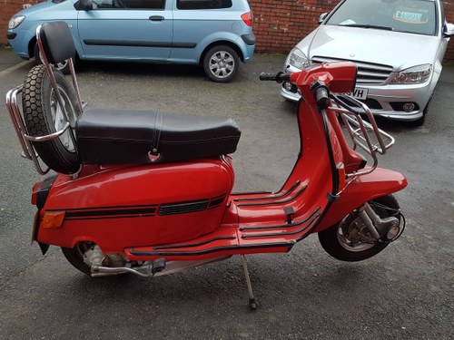1983 Lambretta gp200 only 37 miles from new  SOLD
