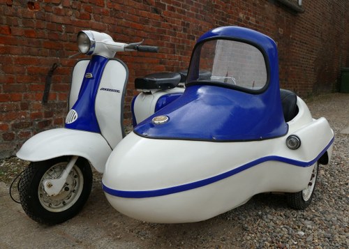 1959 Lambretta Series 2 Li150 with sidecar, 150 cc For Sale by Auction