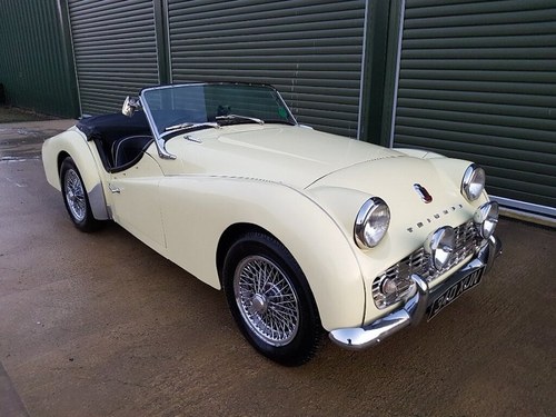 1959 TRIUMPH TR3A 2.0LTR Roadster, Overdrive, Beautiful Condition SOLD