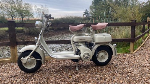 Lambretta 150D-1956-Nut and Bolt restoration in the UK  SOLD