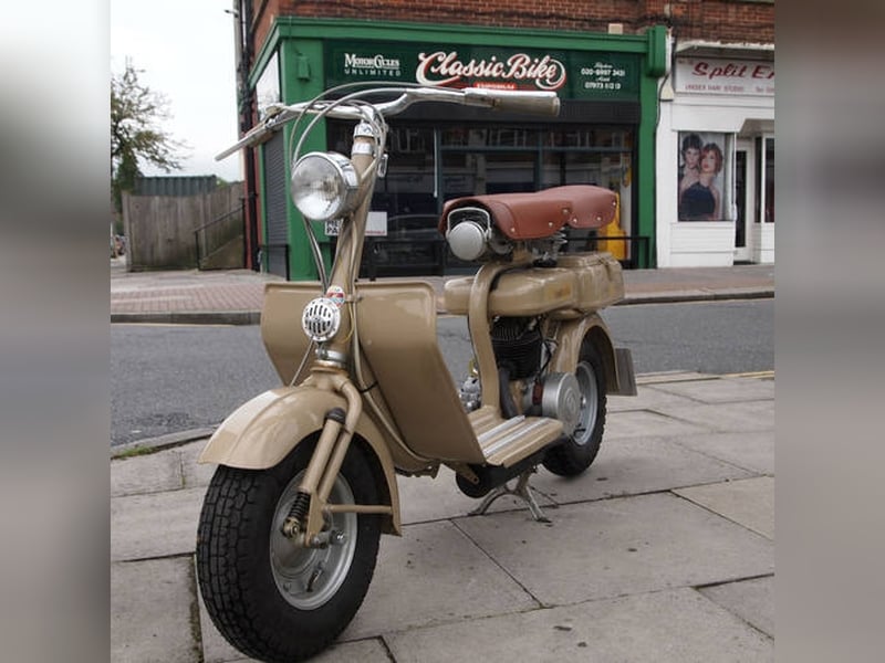 125 C THIS SCOOTER HAS BEEN RESERVED FOR A.