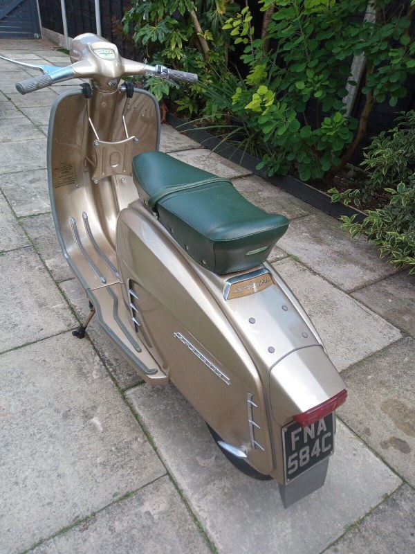 Lambretta Li 150 Golden Special 1965 Lambretta LI 150 Gold Manual