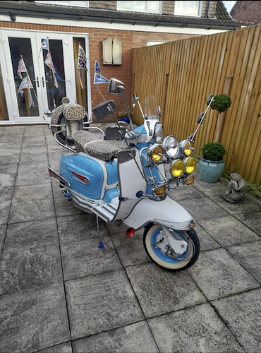 1964 Lambretta LI 125 150 conversion Quadrophenia