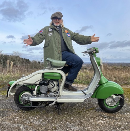 1957 LAMBRETTA LD150 * OWNED BY HENRY COLE * SHED AND BURIED SOLD