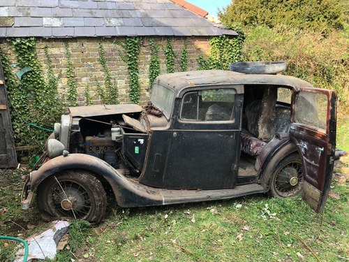 1936 Barn find Lanchester 10 for Auction Friday 12th July  In vendita all'asta