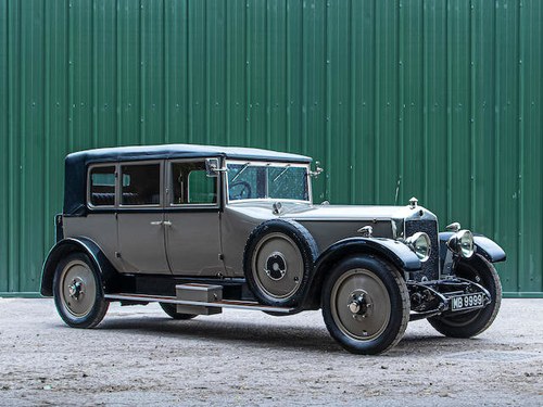 1925 LANCHESTER 40HP TICKFORD SALOON For Sale by Auction
