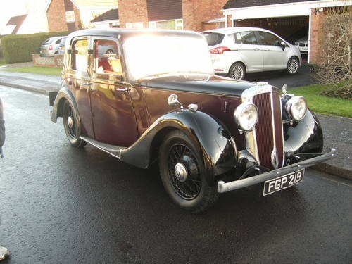 1937 Lanchester 11 Sports saloon SOLD