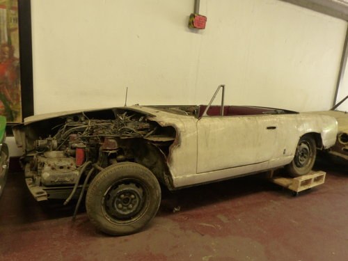 1964 Lancia Flavia Convertible Project, 3 owners, German document VENDUTO