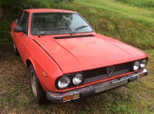 1981 LANCIA BETA COUPE 1600 FOR RESTORATION SOLD