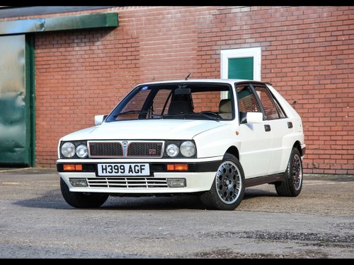 1990 Lancia Delta Integrale 16V Just £16,000 - £20,000 For Sale by Auction