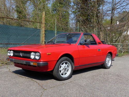 1981 Very original and unbacked Lancia Beta Spider 2000 SOLD