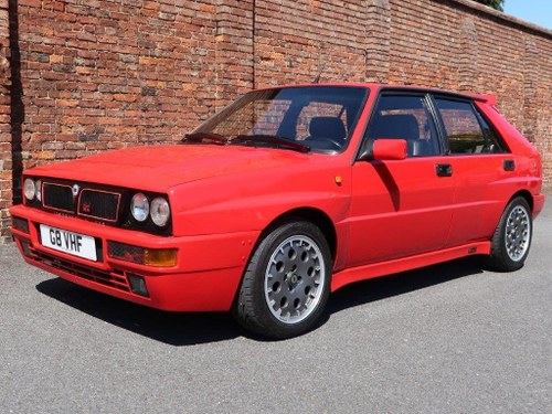 1990 Lancia Delta Integrale HF Turbo LHD at ACA 15th June  For Sale