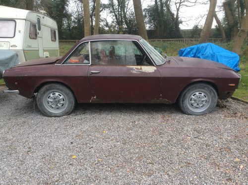 1973 LANCIA FULVIA COUPE-RHD SERIES 2 TO RESTORE SOLD