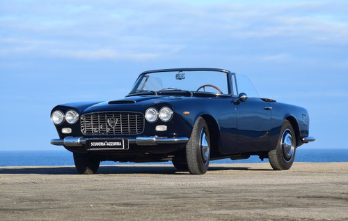 1963 Perfect restored beautiful Lancia Flaminia Convertible SOLD
