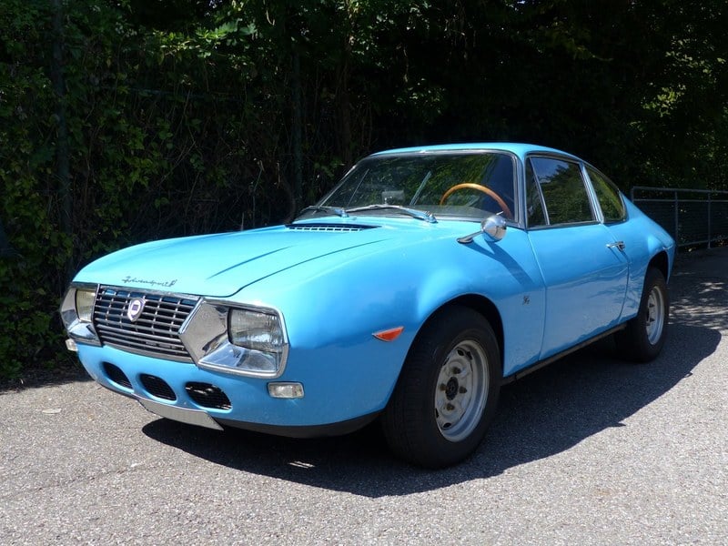 Extremely rare Lancia Fulvia Zagato 1.3, full aluminium body