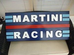 Martini Racing Sign For Sale
