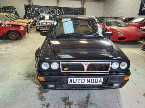 1995 Lancia Delta integrale EvoII Nero Metallica with contrasting VENDUTO