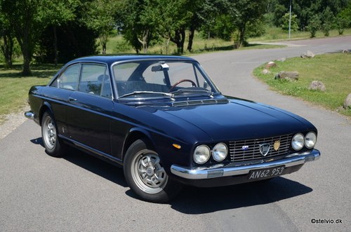 1971 Lancia 2000 Coupe IE - Blu Scuro with ASI certificate LHD SOLD