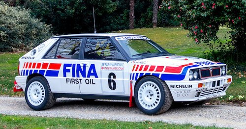1991 Lancia Delta HF Integrale 16V Group A Rally Car For Sale by Auction