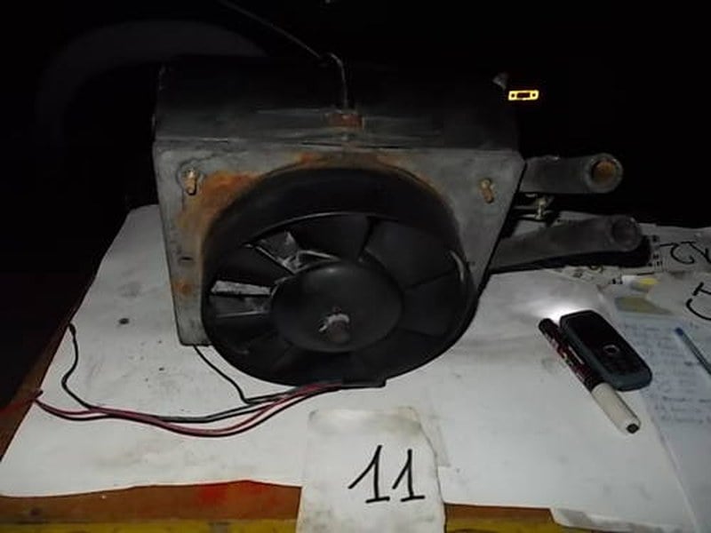 Heating box Lancia Fulvia Coupè